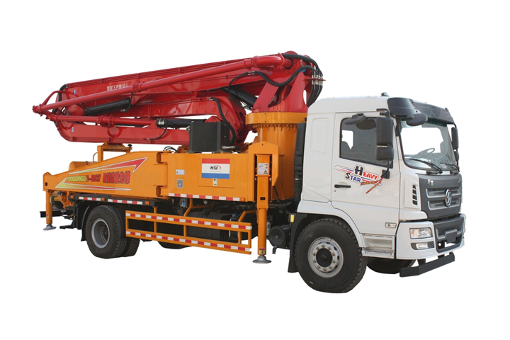 永清小型混凝土泵车电缆内外保护损坏