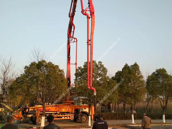 漳州中小型建筑工程泵车施工案例